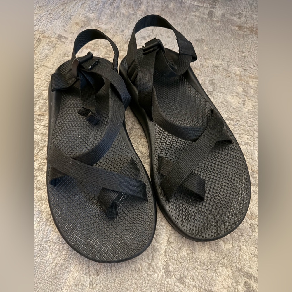 Men’s Z/1 Adjustable Strap Classic Sandal Black